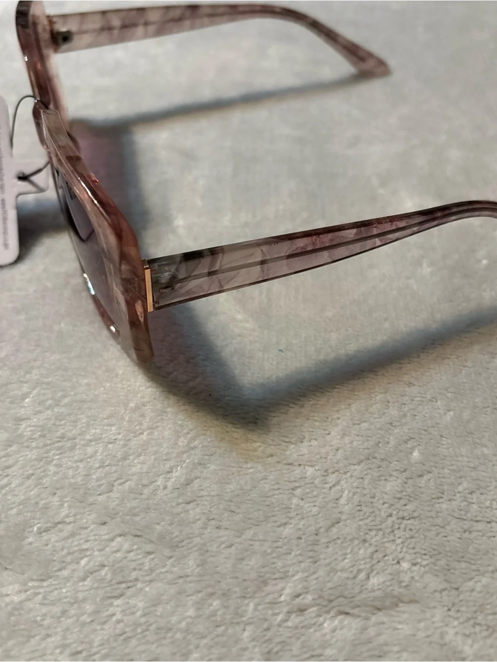 Foster Grant Marble Square Fashion Sunglasses 10269827.FWM, Women’s, P08 Premium